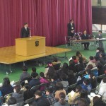 校長先生より、「すべての分野で好き嫌いをなくしましょう。」