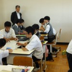 中２グループ別学習